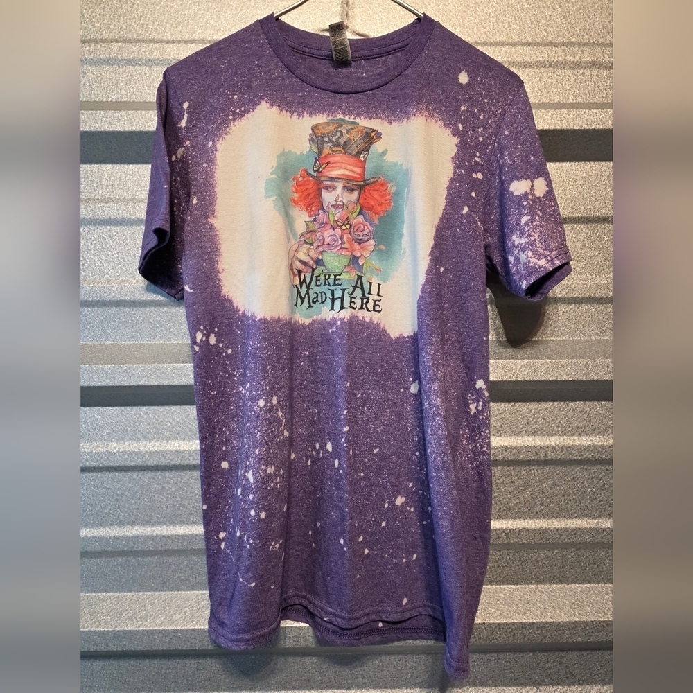 Purple Graphic  T-Shirt